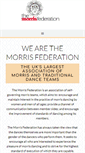 Mobile Screenshot of morrisfed.org.uk